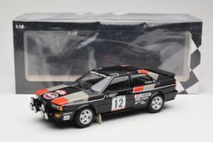 Audi Quattro #12 M. Mouton / F. Pons Audi Sport Rally de Portugal 1981 Minichamps 1:18 155811112 Metalli — kuva 6 / 6