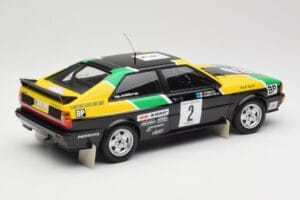 Audi Quattro #2 M. Mouton / F. Pons Audi Sport Rally of 1000 Pistes 1981 Minichamps 1:18 155811122 Metalli — kuva 2 / 6