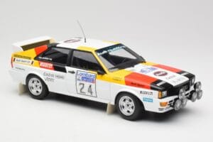Audi Quattro #24 M. Demuth / M. Daniels Audi Sport Lombard RAC Rally 1982 Minichamps 1:18 155821124 Metalli — kuva 4 / 6