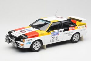 Audi Quattro #24 M. Demuth / M. Daniels Audi Sport Lombard RAC Rally 1982 Minichamps 1:18 155821124 Metalli