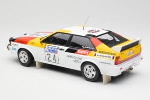 Audi Quattro #24 M. Demuth / M. Daniels Audi Sport Lombard RAC Rally 1982 Minichamps 1:18 155821124 Metalli — kuva 5 / 6