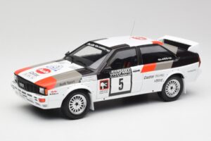 Audi Quattro #5 H. Mikkola / A. Hertz 1000 Lakes Rally 1982 IXO 1:18 18RMC094B Metalli