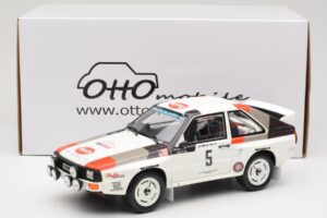 Audi Quattro Sport S1 #5 J. Buffum / N. Wilson Olympus Rally 1986 Otto 1:18 OT1159 Hartsi — kuva 6 / 6