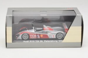 Audi R10 TDI #1 R. Capello / A. McNish / T. Kristensen 24 Hours of Le Mans 2007 Minichamps 1:43 5020700243 Metalli — kuva 4 / 4