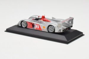 Audi R10 TDI #2 R. Capello / A. McNish Minichamps 1:43 AUDI002 Metalli — kuva 3 / 4