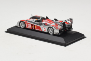 Audi R10 TDI LMP1 #3 L. Luhr / A. Premat 2008 Minichamps 1:43 400089803 Metalli — kuva 3 / 4