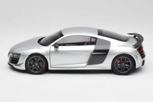 Audi R8 GT Type 42 Ice Hopea Metallic Kyosho 1:18 09218IS Metalli — kuva 4 / 8