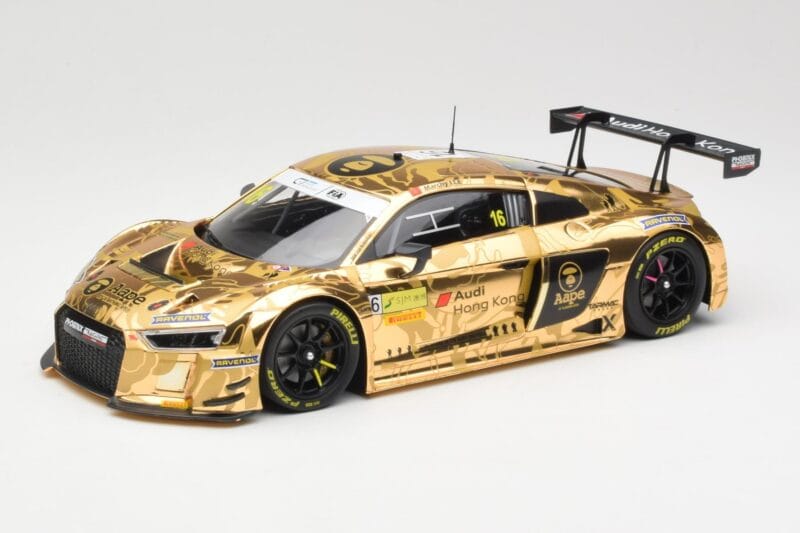 Audi R8 LMS #16 AAPE M. Lee FIA GT World Cup Macau 2016 Minichamps 1:18 155161185 Metalli