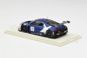 Audi R8 LMS GT3 #17 WRT M. Leonard / D. van der Linde / A. Riberas California 8 Hours 2018 Spark 1:43 US084 Hartsi — kuva 3 / 4