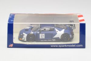 Audi R8 LMS GT3 #17 WRT M. Leonard / D. van der Linde / A. Riberas California 8 Hours 2018 Spark 1:43 US084 Hartsi — kuva 4 / 4