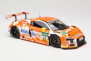 Audi R8 LMS #24 kfzteile24 L. Vanthoor / C. Stoll ADAC GT Masters 2016 Minichamps 1:18 155161124 Metalli — kuva 4 / 6