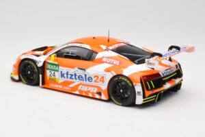 Audi R8 LMS #24 kfzteile24 L. Vanthoor / C. Stoll ADAC GT Masters 2016 Minichamps 1:18 155161124 Metalli — kuva 5 / 6