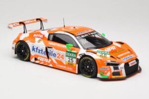 Audi R8 LMS #25 kfzteile24 D. Dobitsch / E. Sandstrom ADAC GT Masters 2016 Minichamps 1:18 155161125 Metalli — kuva 4 / 6