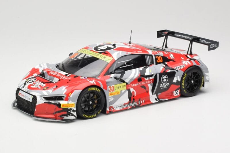 Audi R8 LMS #30 AAPE M. Lee FIA GT World Cup Macau 2015 Minichamps 1:18 155151130 Metalli