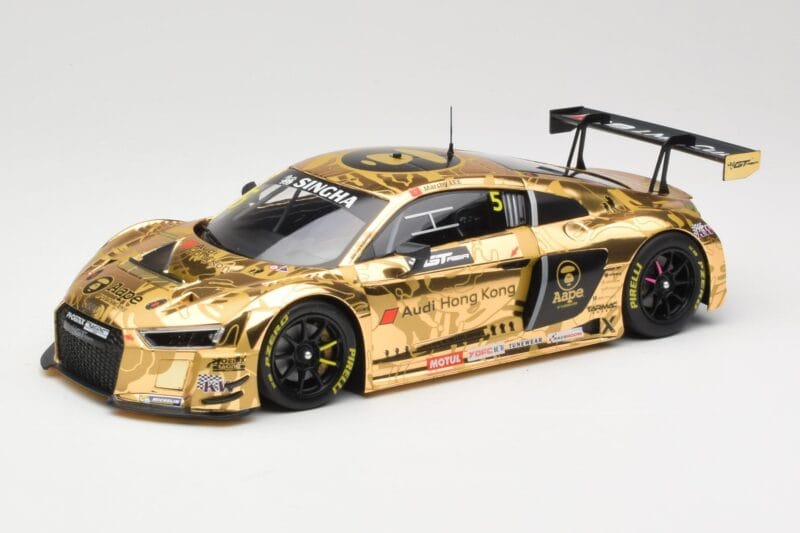 Audi R8 LMS #5 AAPE M. Lee / Thong 2nd Place Overall GT Asia 2016 Minichamps 1:18 155161195 Metalli