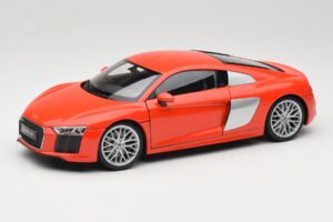 Audi R8 V10 Punainen Welly 1:18 18052W Metalli