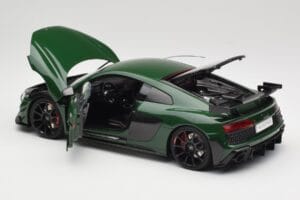 Audi R8 4S V10 Performance Vihreä Kengfai 1:18 VAKF-0358 Metalli — kuva 5 / 8