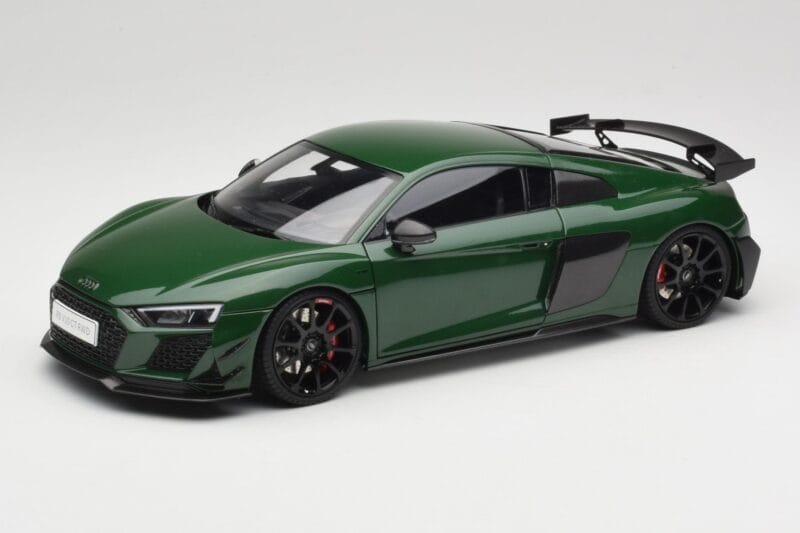 Audi R8 4S V10 Performance Vihreä Kengfai 1:18 VAKF-0358 Metalli