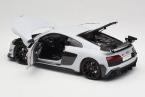 Audi R8 4S V10 Performance Valkoinen Kengfai 1:18 VAKF-0357 Metalli — kuva 5 / 8