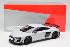 Audi R8 4S V10 Performance Valkoinen Kengfai 1:18 VAKF-0357 Metalli — kuva 8 / 8