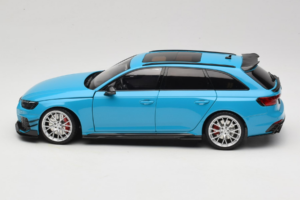 Audi RS4 B9 Avant Darwin Pro Sininen Kilo Works 1:18 KLW002303 Metalli — kuva 4 / 8