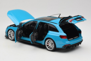 Audi RS4 B9 Avant Darwin Pro Sininen Kilo Works 1:18 KLW002303 Metalli — kuva 5 / 8