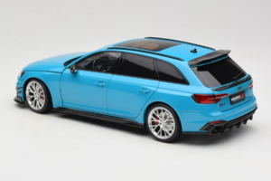 Audi RS4 B9 Avant Darwin Pro Sininen Kilo Works 1:18 KLW002303 Metalli — kuva 7 / 8