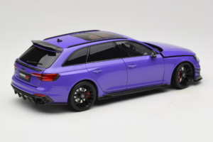 Audi RS4 B9 Avant Darwin Pro Violetti Kilo Works 1:18 KLW002301 Metalli — kuva 3 / 8