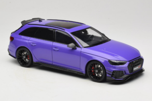 Audi RS4 B9 Avant Darwin Pro Violetti Kilo Works 1:18 KLW002301 Metalli — kuva 6 / 8