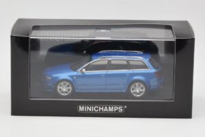 Audi RS4 B7 Avant Blue Metallic Minichamps 1:43 AUDI010 Metalli — kuva 4 / 4