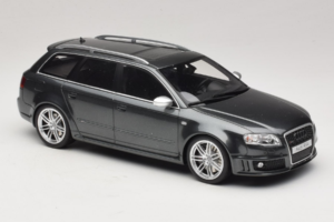 Audi RS4 B7 Harmaa Otto 1:18 OT721 Hartsi — kuva 4 / 6