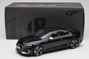 Audi RS5 B9 Coupe Musta GT Spirit 1:18 GT751 Hartsi — kuva 6 / 6