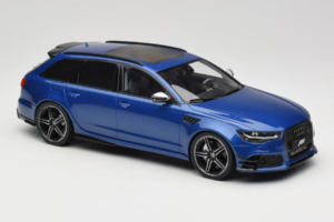 Audi RS6 C7 ABT Performance Avant Sininen Exclusive Edition GT Spirit 1:18 AUDI011 Hartsi — kuva 4 / 6