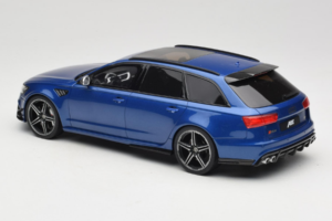 Audi RS6 C7 ABT Performance Avant Sininen Exclusive Edition GT Spirit 1:18 AUDI011 Hartsi — kuva 5 / 6