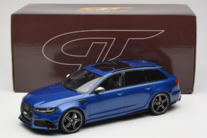 Audi RS6 C7 ABT Performance Avant Sininen Exclusive Edition GT Spirit 1:18 AUDI011 Hartsi — kuva 6 / 6