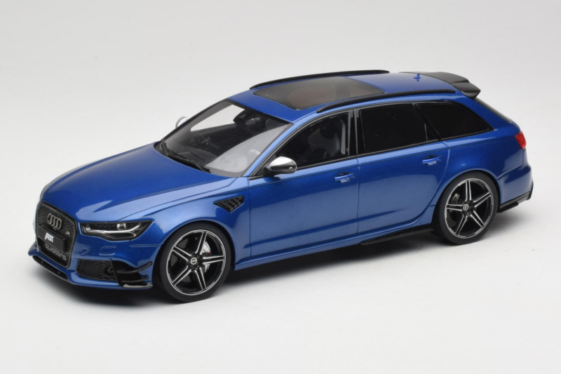 Audi RS6 C7 ABT Performance Avant Sininen Exclusive Edition GT Spirit 1:18 AUDI011 Hartsi