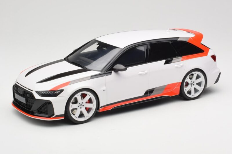 Audi RS6 C8 GT Avant Arkona White GT Spirit 1:18 GT512 Hartsi
