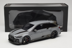 Audi RS6 C8 Avant GT Nardo Grey GT Spirit 1:18 GT965 Hartsi — kuva 6 / 6