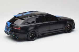 Audi RS6 C7 Avant GMK Sininen & Musta GT Spirit 1:18 GT799 Hartsi — kuva 2 / 6