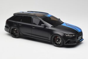 Audi RS6 C7 Avant GMK Sininen & Musta GT Spirit 1:18 GT799 Hartsi — kuva 4 / 6