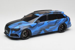 Audi RS6 C7 Avant GMK Sininen & Musta GT Spirit 1:18 GT799 Hartsi