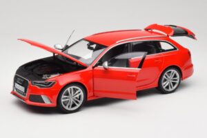 Audi RS6 C7 Avant Punainen Minichamps 1:18 110012011 Metalli — kuva 2 / 8