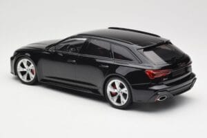 Audi RS6 C8 Avant Black Metallic Minichamps 1:18 155018014 Metalli — kuva 5 / 6