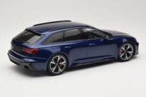Audi RS6 C8 Avant Blue Metallic Minichamps 1:18 155018011 Metalli — kuva 2 / 6