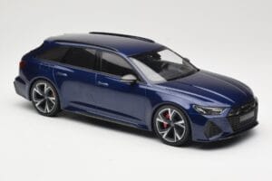 Audi RS6 C8 Avant Blue Metallic Minichamps 1:18 155018011 Metalli — kuva 4 / 6