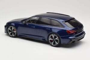 Audi RS6 C8 Avant Blue Metallic Minichamps 1:18 155018011 Metalli — kuva 5 / 6