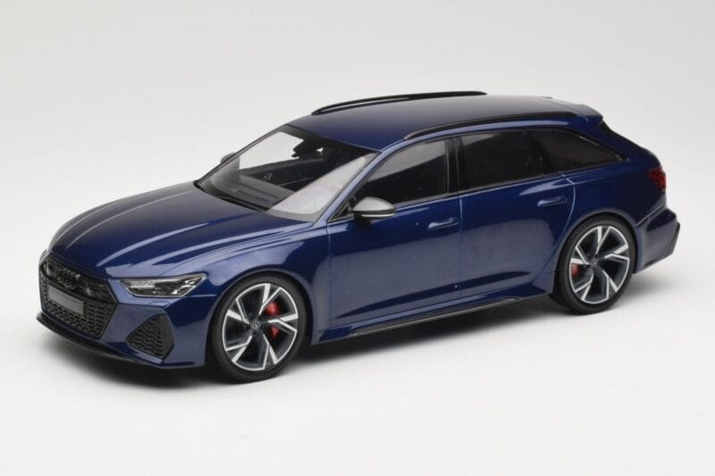 Audi RS6 C8 Avant Blue Metallic Minichamps 1:18 155018011 Metalli