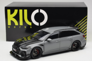 Audi RS6 C8 Avant Darwin Pro Violetti Kilo Works 1:18 KLW002202 Metalli — kuva 8 / 8