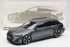Audi RS6 C8 Avant Matt Grey Minichamps 1:18 155018015 Metalli — kuva 6 / 6