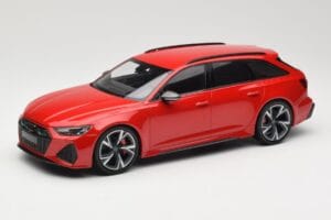 Audi RS6 C8 Avant Red Metallic Minichamps 1:18 155018010 Metalli